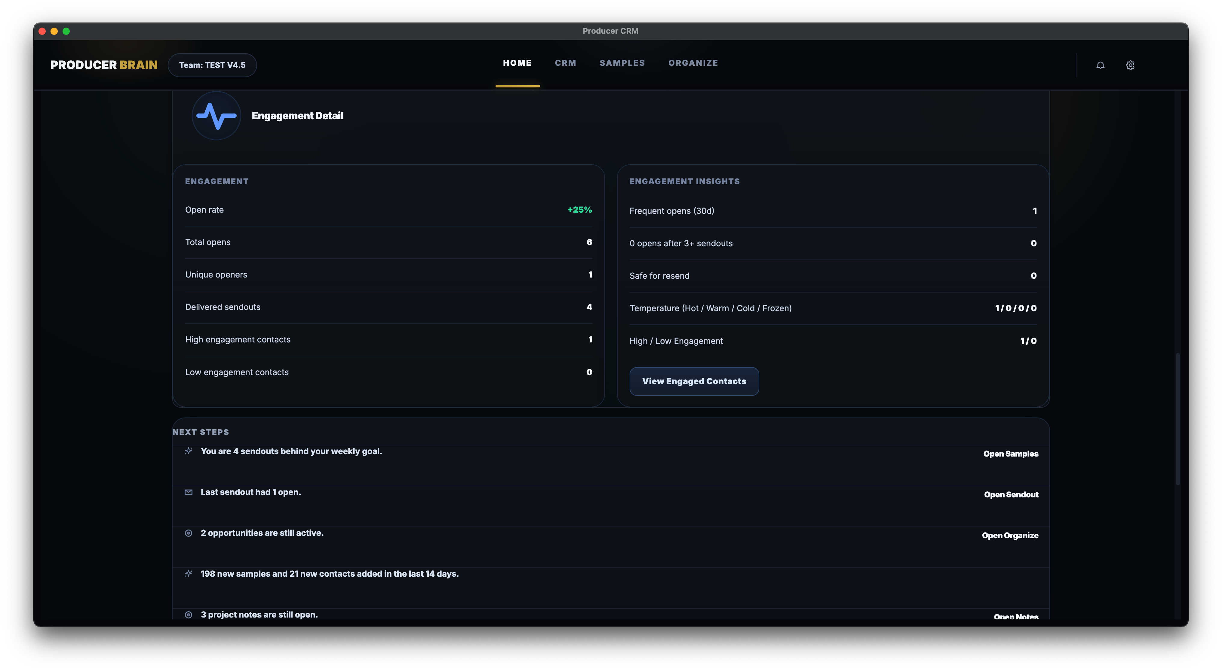 Producer Brain sendout system – Gmail and Dropbox sendouts with Duplicate Guard and auto-log